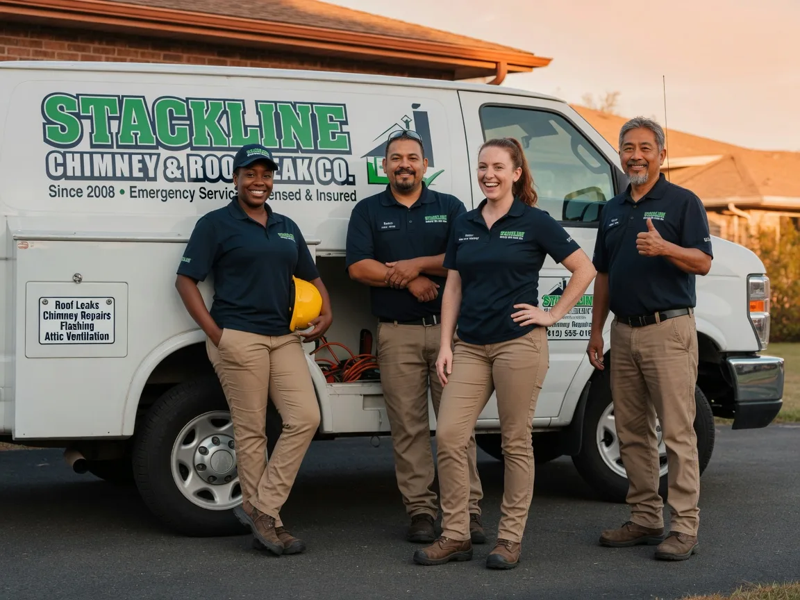 Chimney flashing repair company in Crump, TN